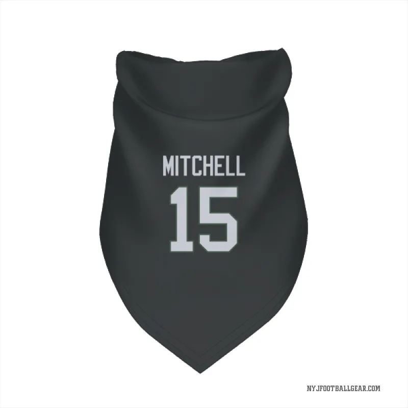 Adonai Mitchell  Black New York Jets  Cat & Dog Pet Bandana