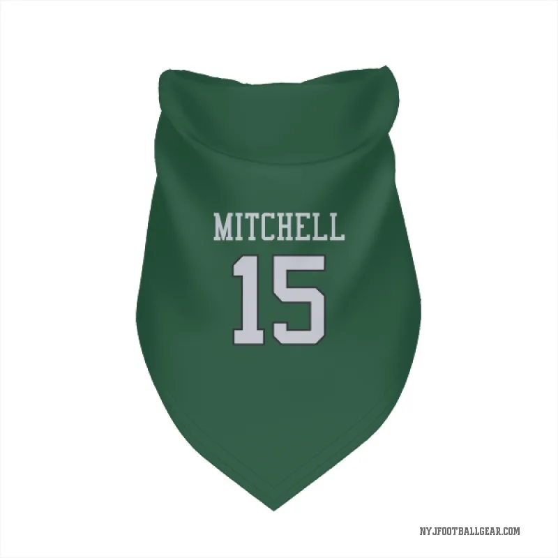 Adonai Mitchell  Green New York Jets  Cat & Dog Pet Bandana