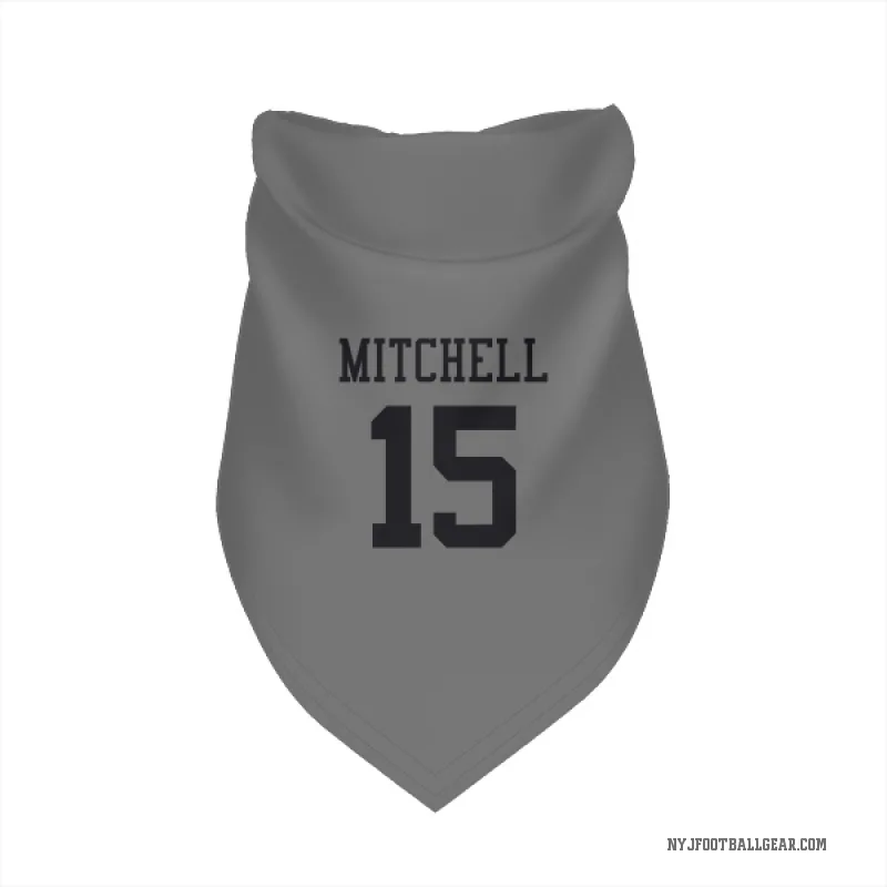Adonai Mitchell  New York Jets   Silver Cat & Dog Pet Bandana