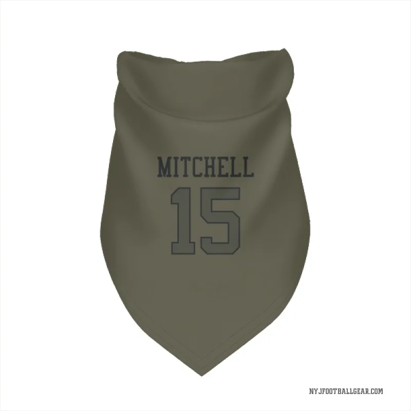 Adonai Mitchell  Olive New York Jets  Cat & Dog Pet Bandana