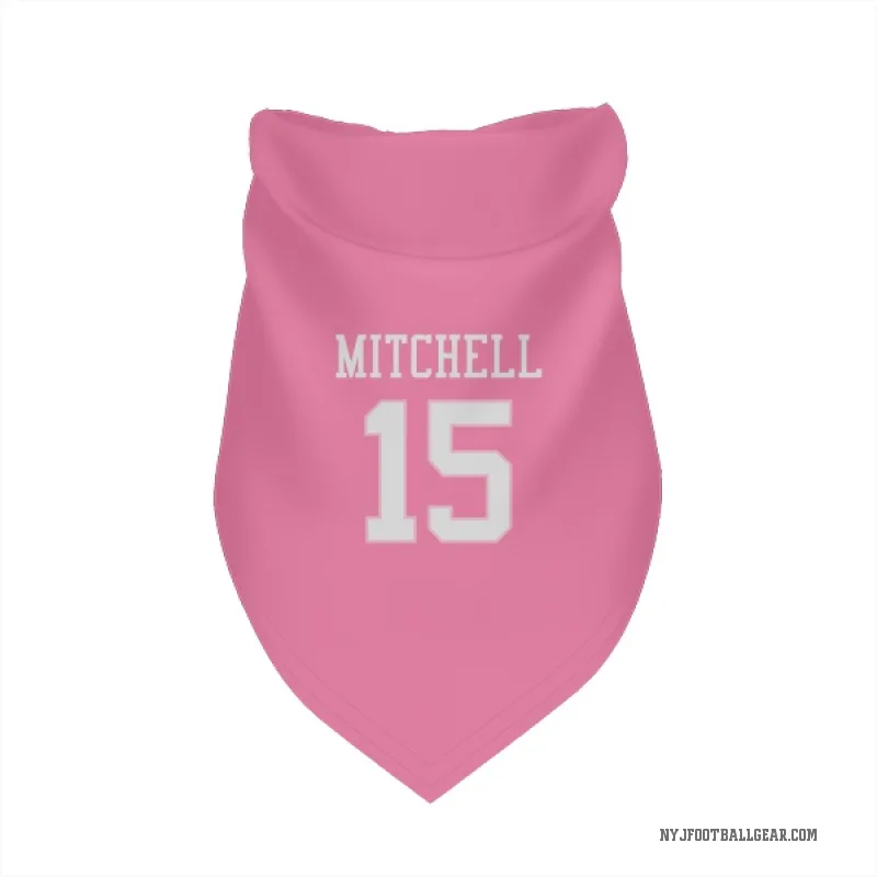Adonai Mitchell  Pink New York Jets  Cat & Dog Pet Bandana
