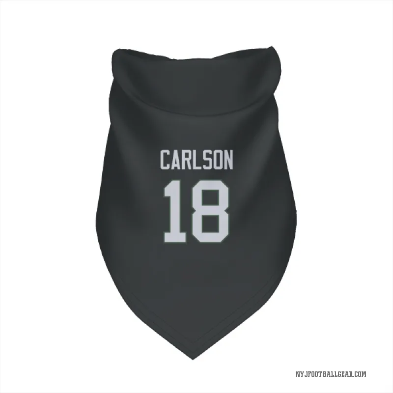 Anders Carlson Black New York Jets Cat & Dog Pet Bandana