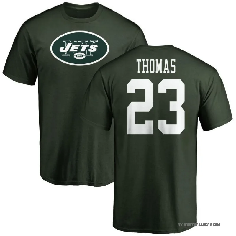 Azareye'h Thomas Youth Green New York Jets Logo T-Shirt -