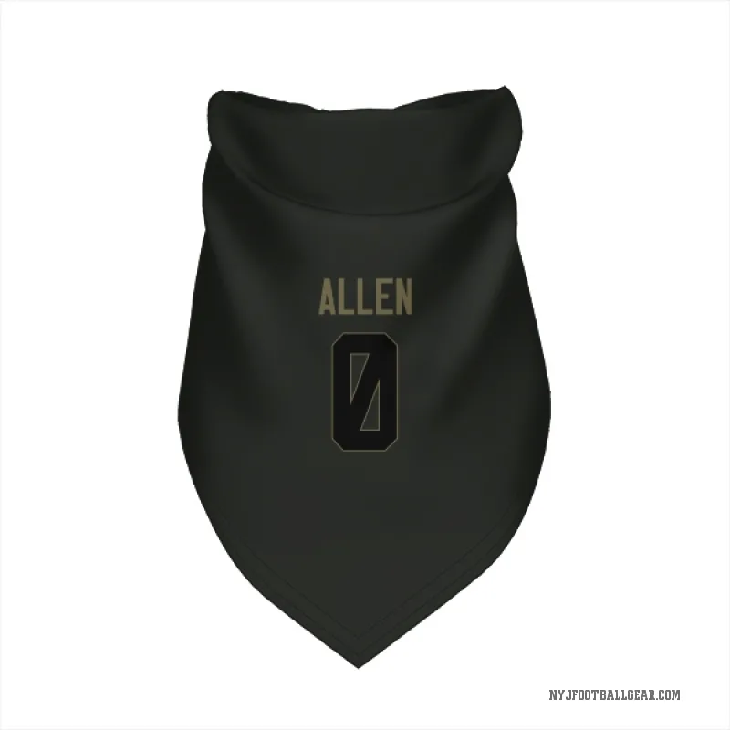 Braelon Allen  Black New York Jets  Service Cat & Dog Pet Bandana