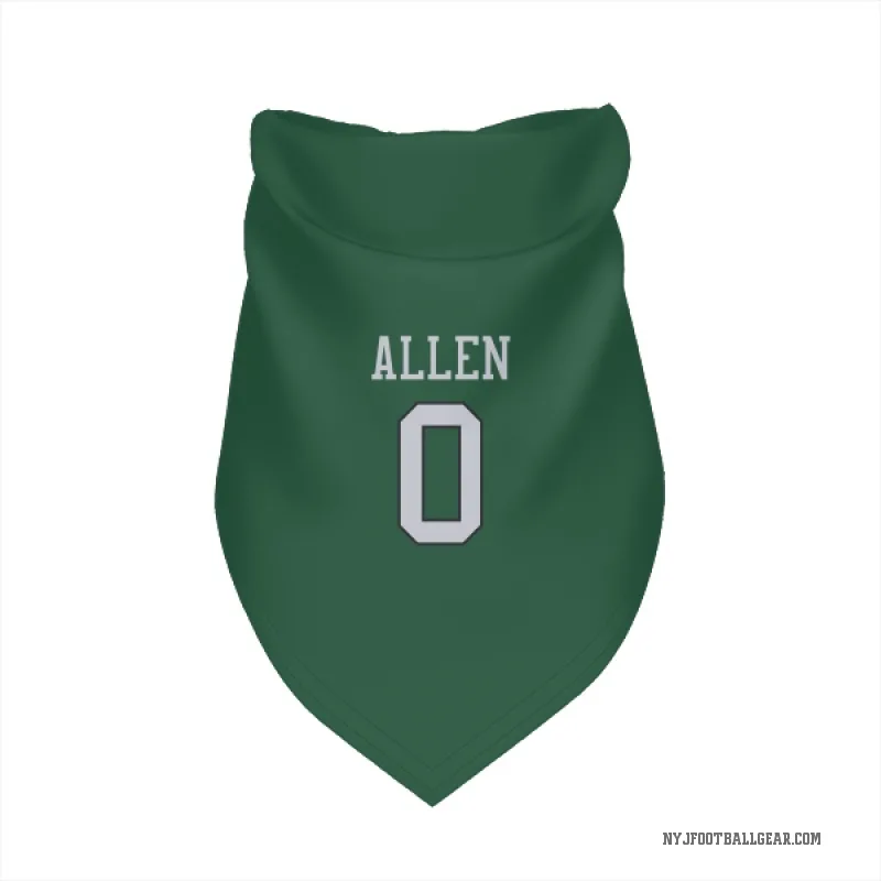 Braelon Allen  Green New York Jets  Cat & Dog Pet Bandana