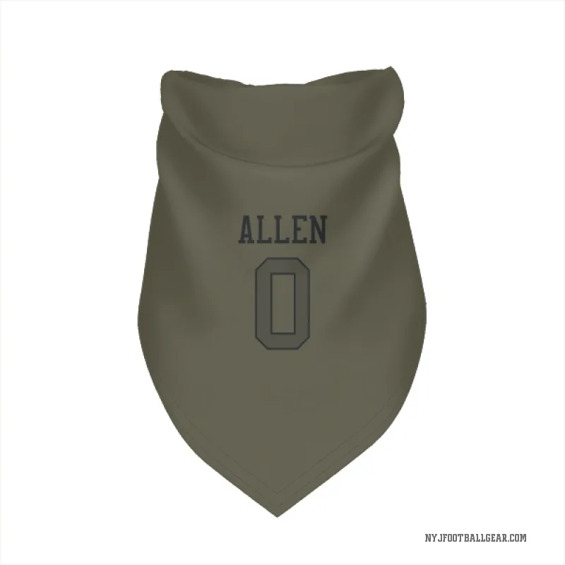 Braelon Allen  Olive New York Jets  Cat & Dog Pet Bandana