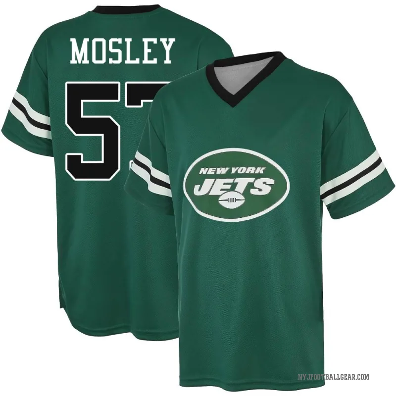 C.J. Mosley Men's Green New York Jets Game Day V-Neck T-Shirt