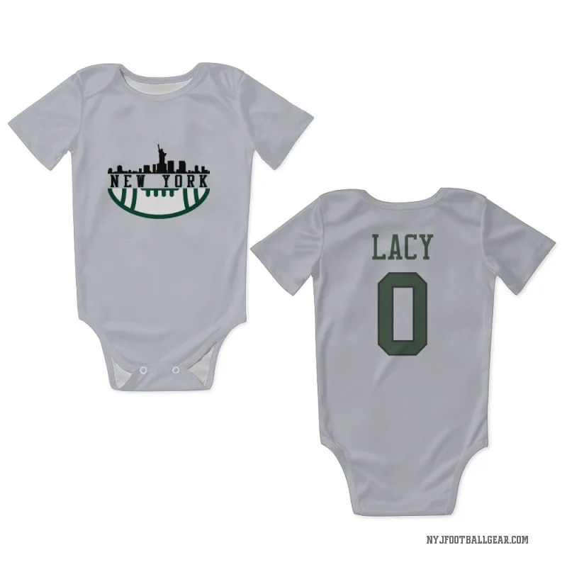 Caullin Lacy  White New York Jets  Newborn & Infant Bodysuit
