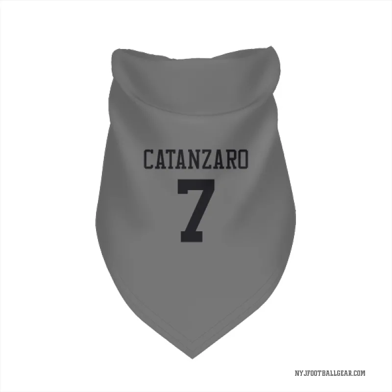 Chandler Catanzaro  New York Jets   Silver Cat & Dog Pet Bandana