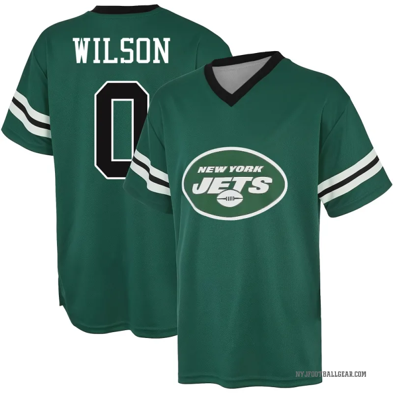 Chase Wilson Men's Green New York Jets Game Day V-Neck T-Shirt