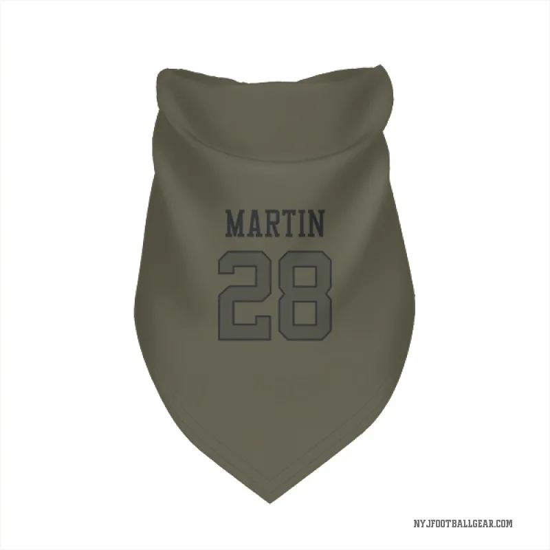 Curtis Martin  Olive New York Jets  Cat & Dog Pet Bandana