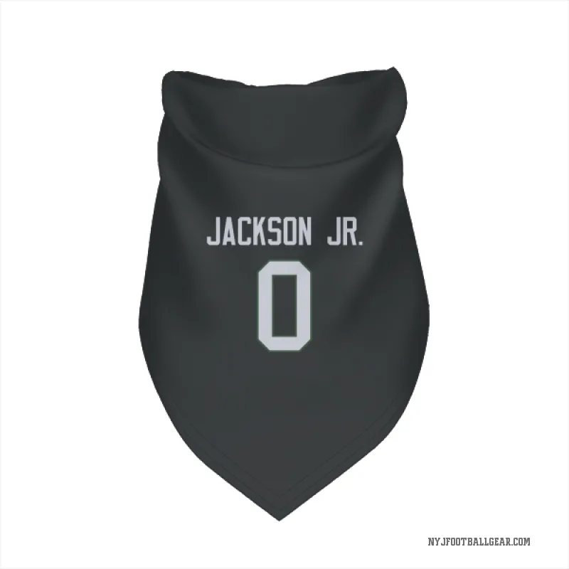 Darrell Jackson Jr.  Black New York Jets  Cat & Dog Pet Bandana