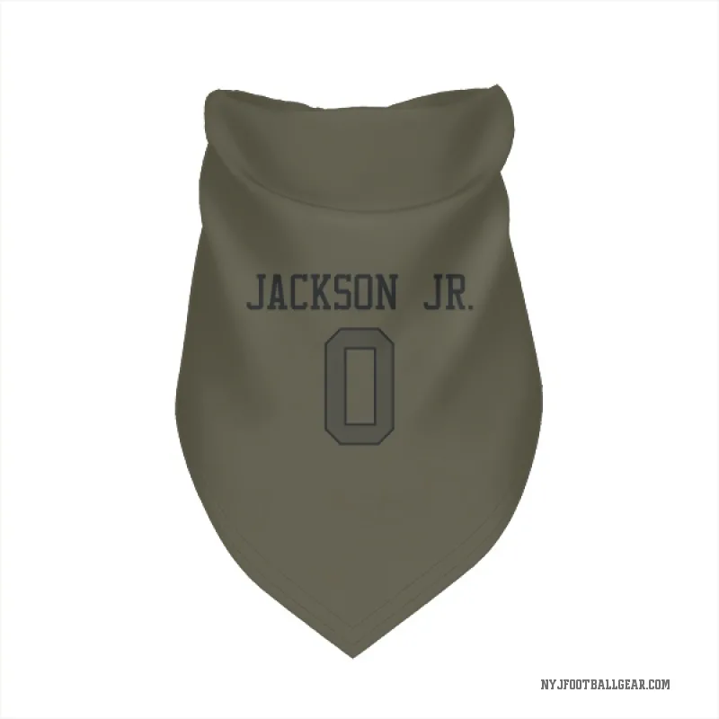 Darrell Jackson Jr.  Olive New York Jets  Cat & Dog Pet Bandana