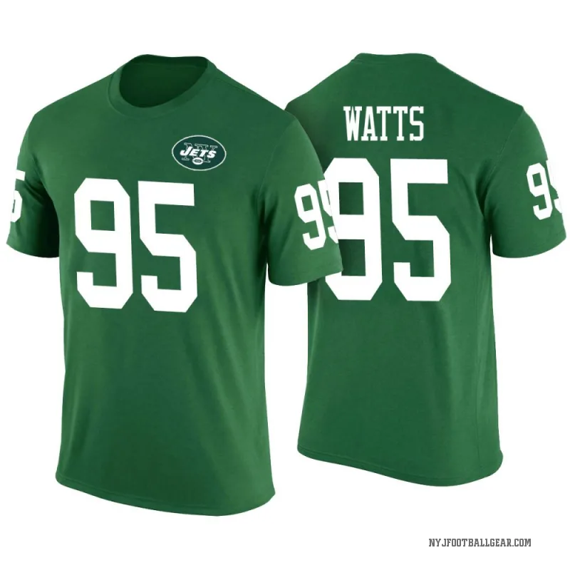 Eric Watts Men's Green New York Jets Color Rush T-Shirt