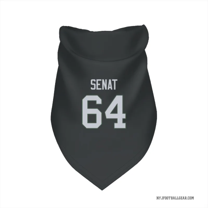 Greg Senat  Black New York Jets  Cat & Dog Pet Bandana