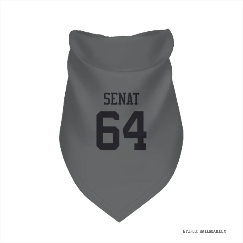 Greg Senat  Charcoal New York Jets  Cat & Dog Pet Bandana
