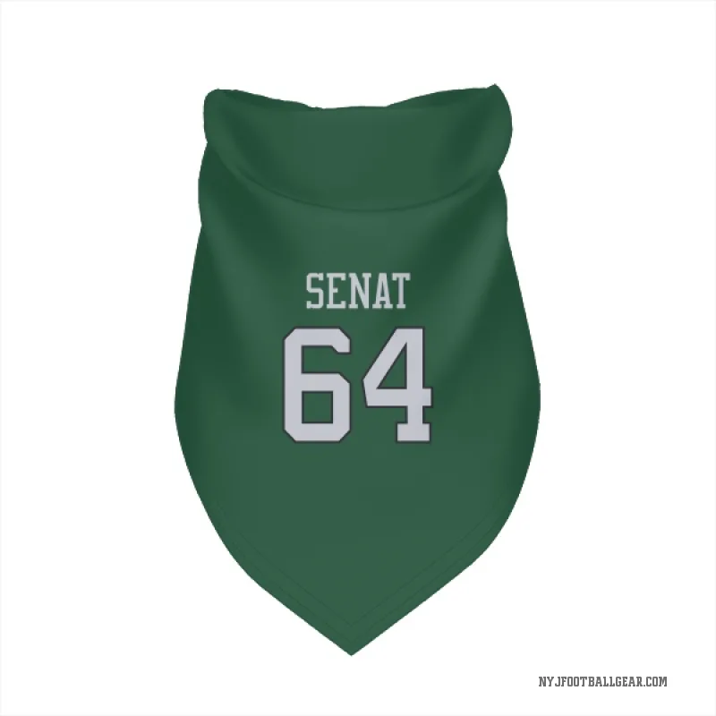 Greg Senat  Green New York Jets  Cat & Dog Pet Bandana