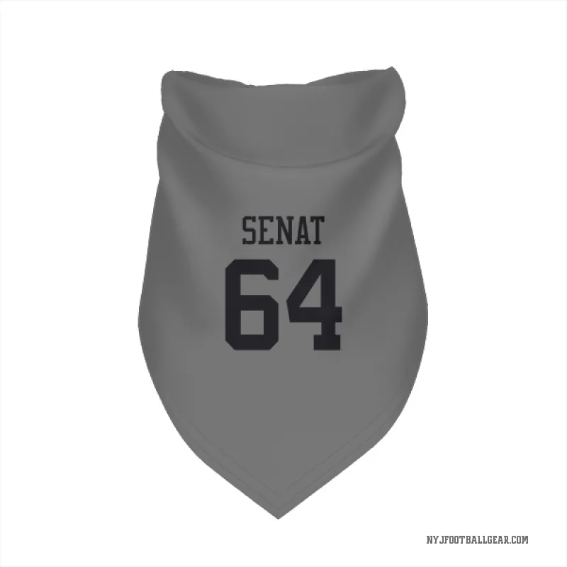 Greg Senat  New York Jets   Silver Cat & Dog Pet Bandana