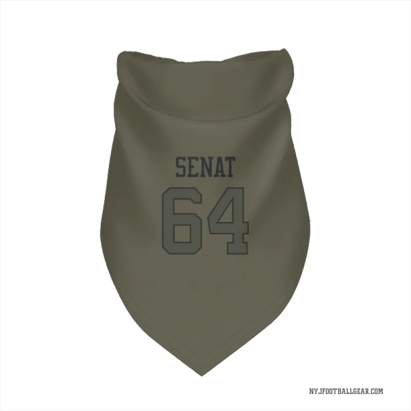 Greg Senat  Olive New York Jets  Cat & Dog Pet Bandana