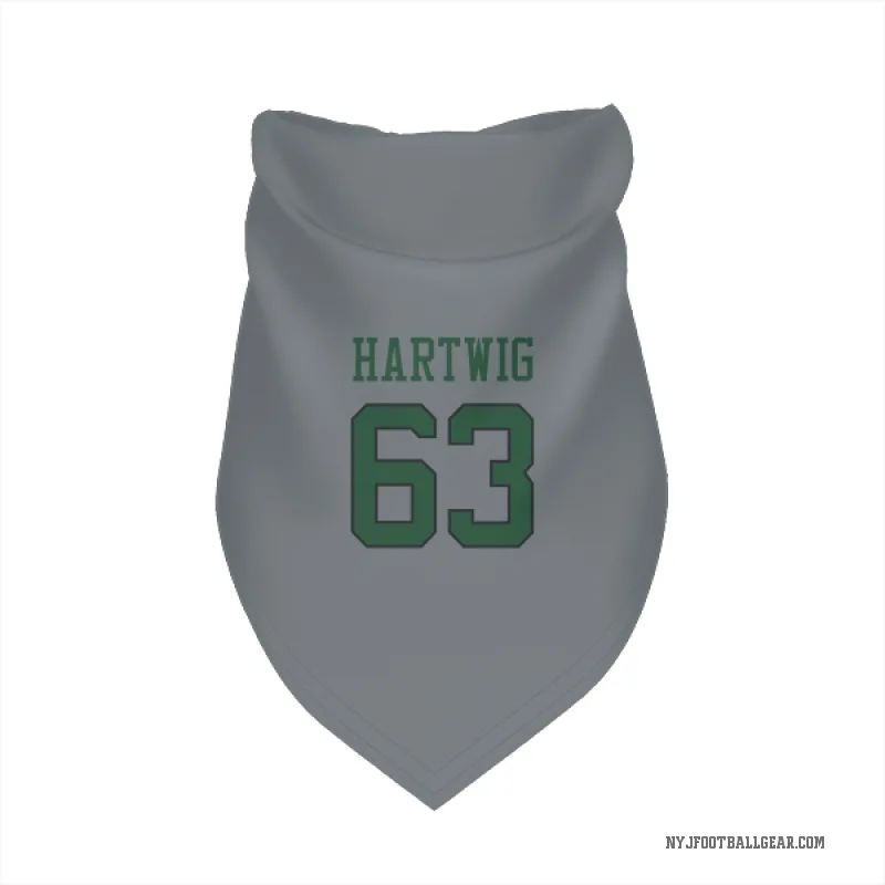 Gus Hartwig  Gray New York Jets  Cat & Dog Pet Bandana