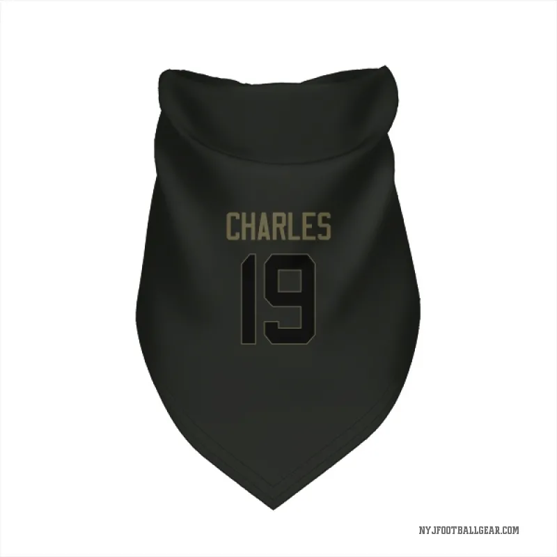 Irvin Charles  Black New York Jets  Service Cat & Dog Pet Bandana