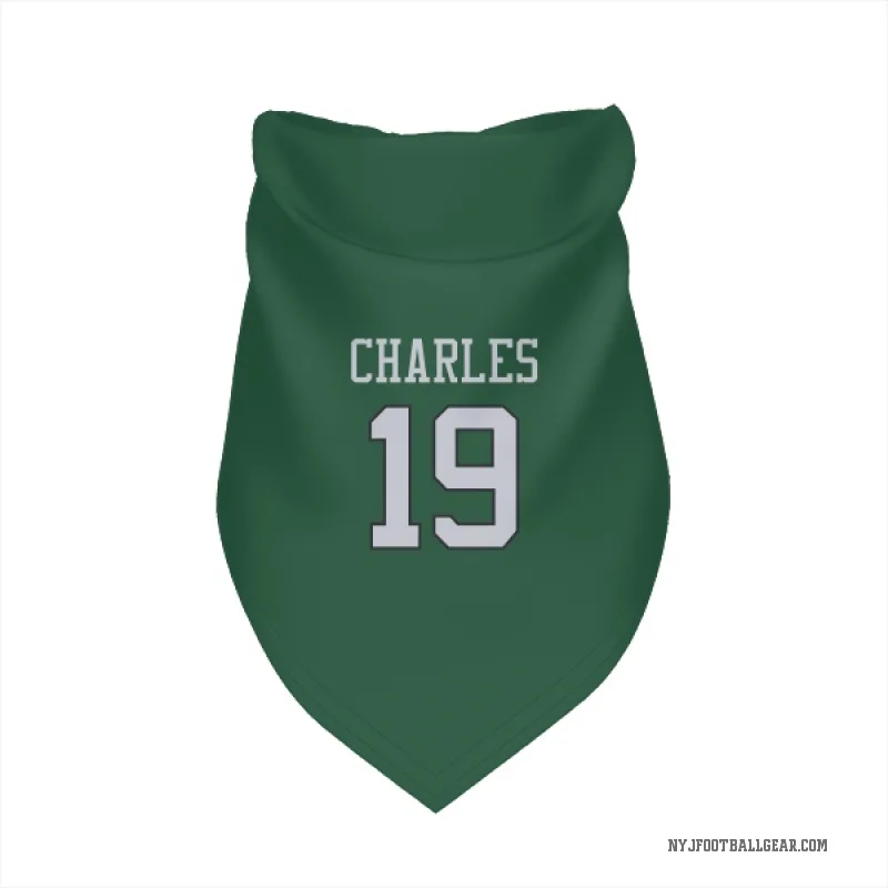 Irvin Charles  Green New York Jets  Cat & Dog Pet Bandana