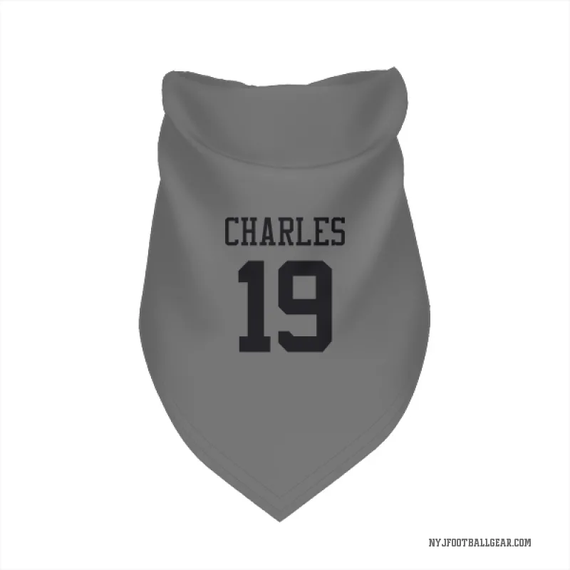 Irvin Charles  New York Jets   Silver Cat & Dog Pet Bandana