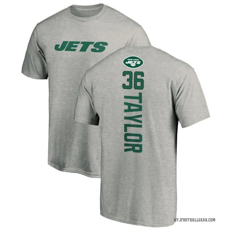 Ja'Sir Taylor Youth Ash New York Jets Backer T-Shirt -
