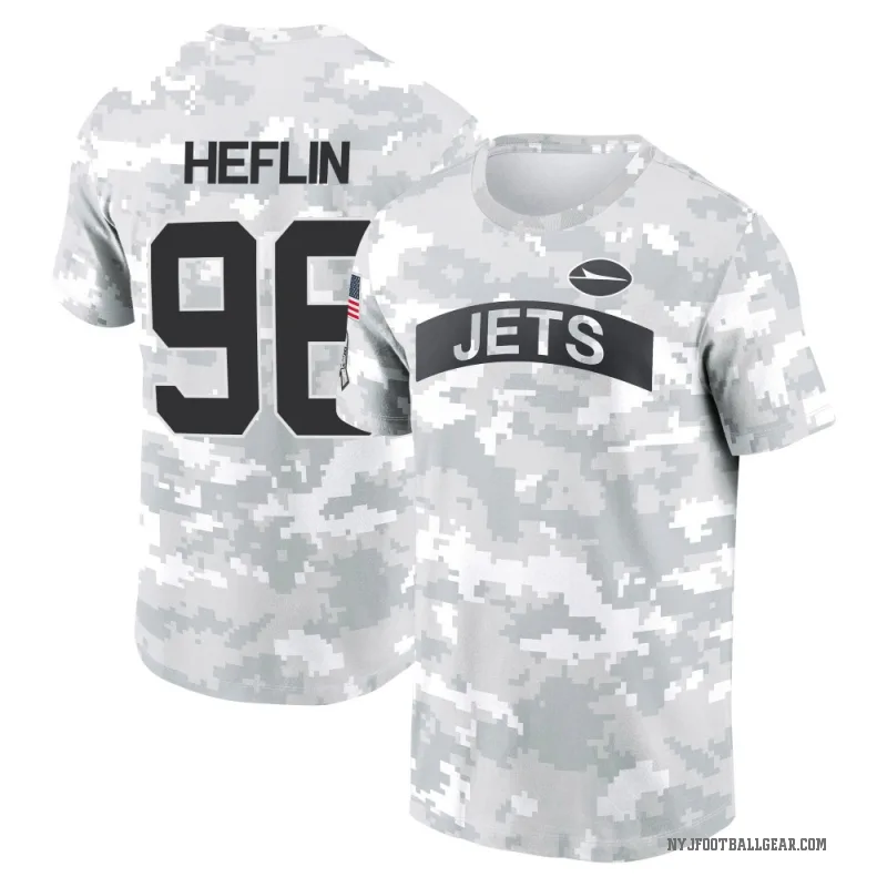 Jack Heflin Men's Camo New York Jets Arctic 2024 Salute to Service Performance T-Shirt