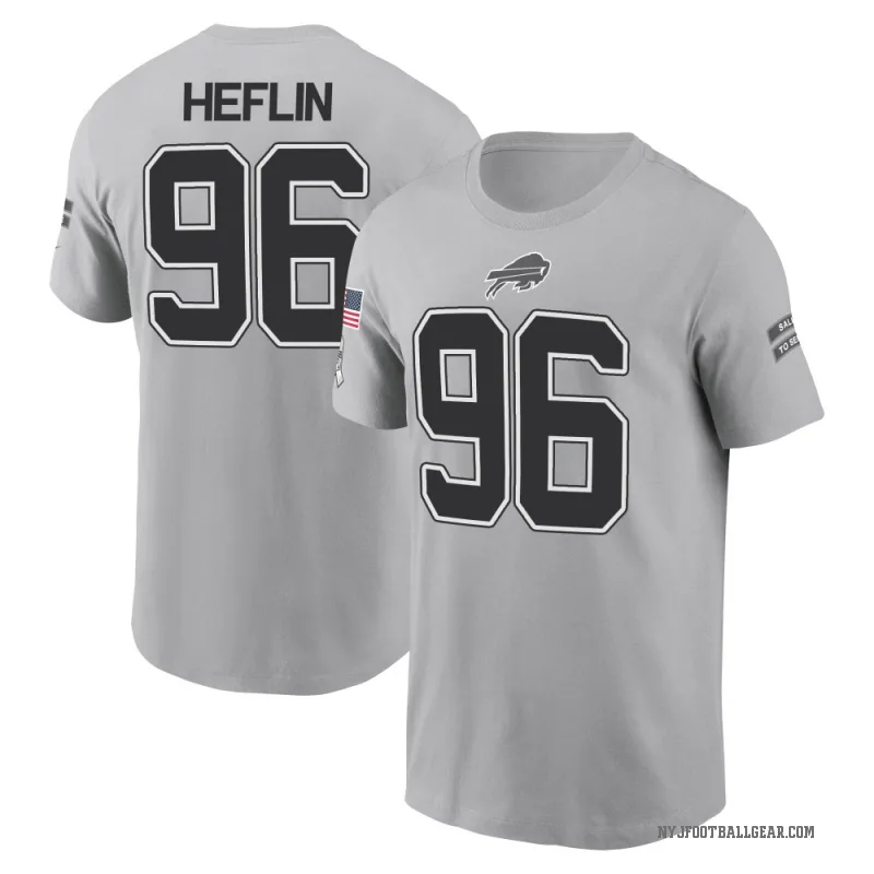 Jack Heflin Men's Gray New York Jets 2024 Salute to Service T-Shirt