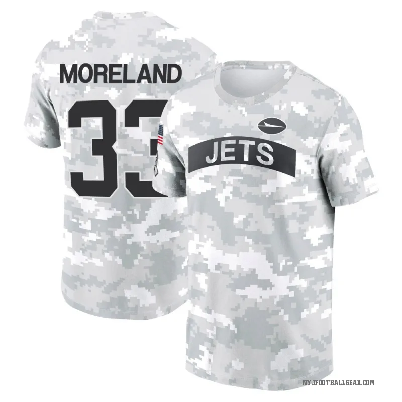 Jimmy Moreland Youth Camo New York Jets Arctic 2024 Salute to Service Performance T-Shirt