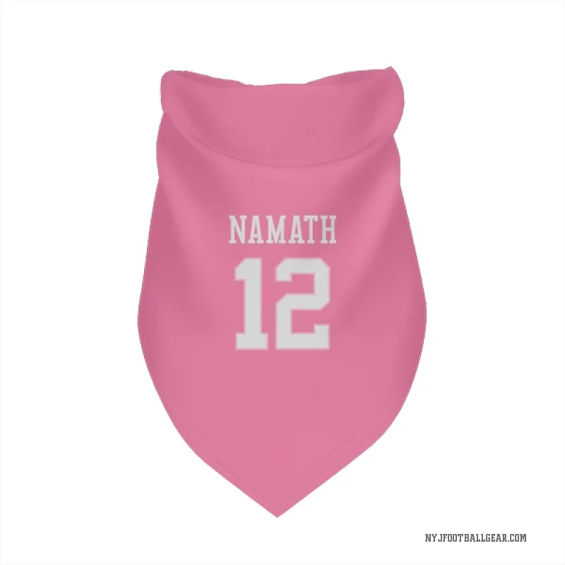 Joe Namath  Pink New York Jets  Cat & Dog Pet Bandana