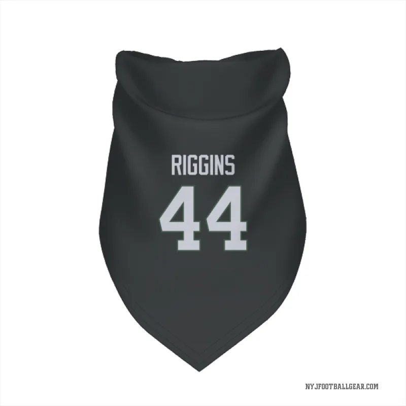 John Riggins  Black New York Jets  Cat & Dog Pet Bandana
