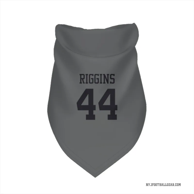 John Riggins  Charcoal New York Jets  Cat & Dog Pet Bandana