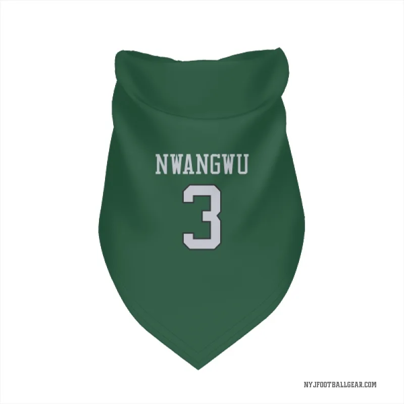 Kene Nwangwu  Green New York Jets  Cat & Dog Pet Bandana