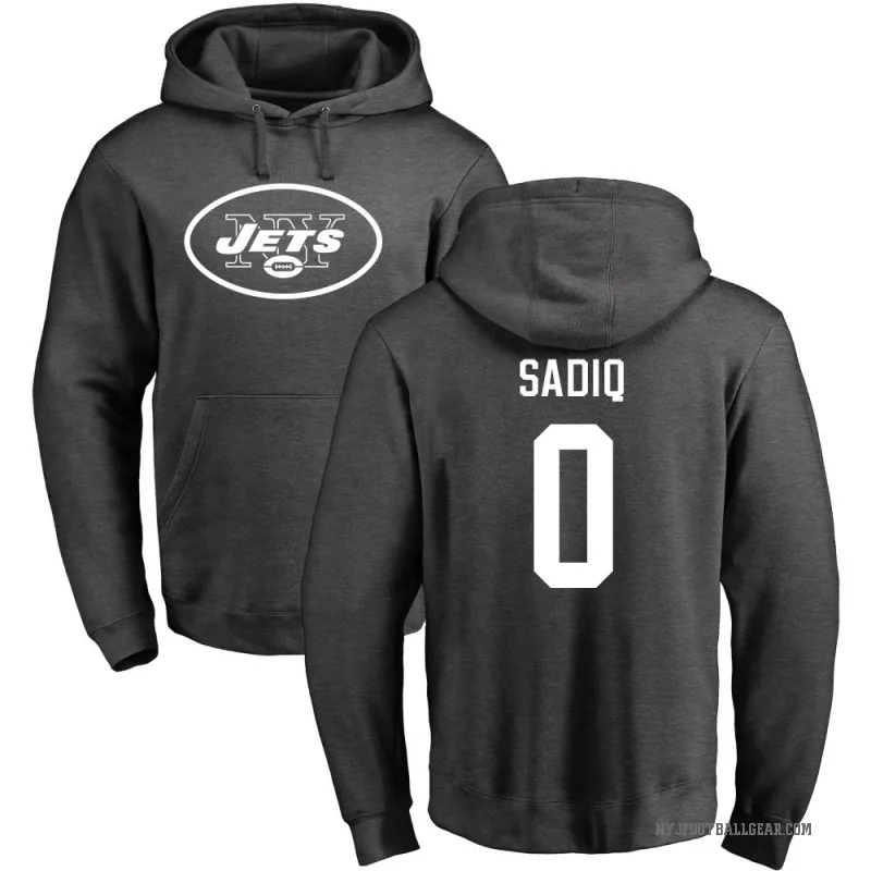 Kenyon Sadiq Men's New York Jets Pro Line by Branded Ash One Color Pullover Hoodie