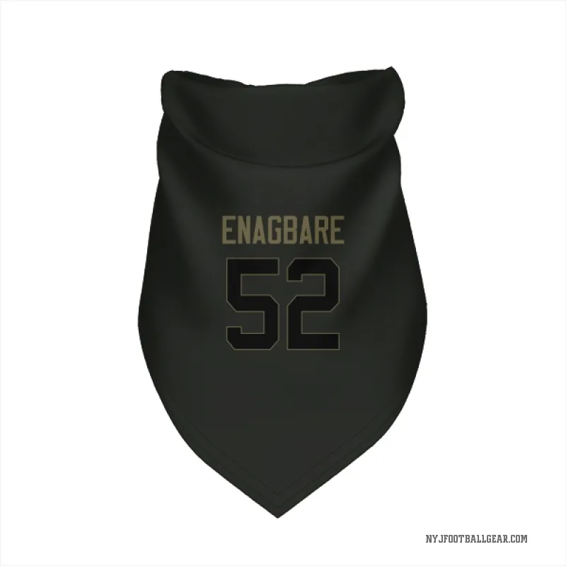 Kingsley Enagbare  Black New York Jets  Service Cat & Dog Pet Bandana