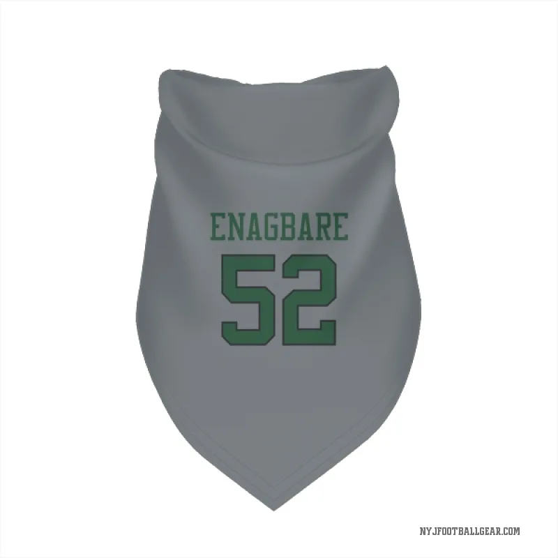Kingsley Enagbare  Gray New York Jets  Cat & Dog Pet Bandana