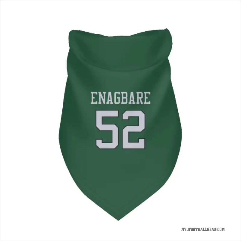 Kingsley Enagbare  Green New York Jets  Cat & Dog Pet Bandana