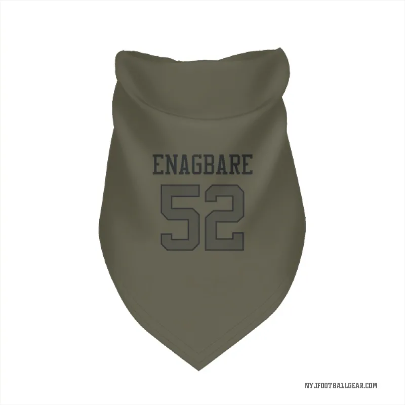 Kingsley Enagbare  Olive New York Jets  Cat & Dog Pet Bandana
