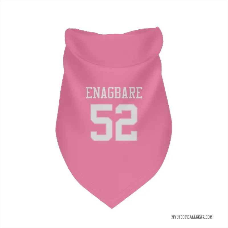 Kingsley Enagbare  Pink New York Jets  Cat & Dog Pet Bandana