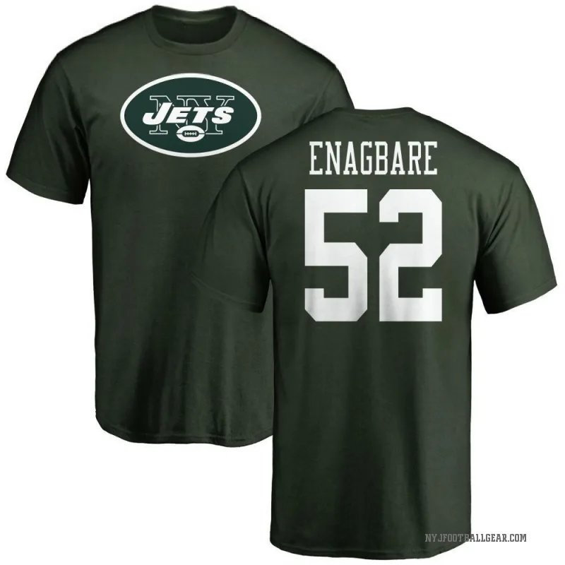 Kingsley Enagbare Youth Green New York Jets Logo T-Shirt -
