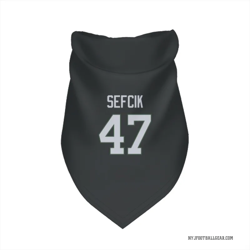 Lincoln Sefcik  Black New York Jets  Cat & Dog Pet Bandana