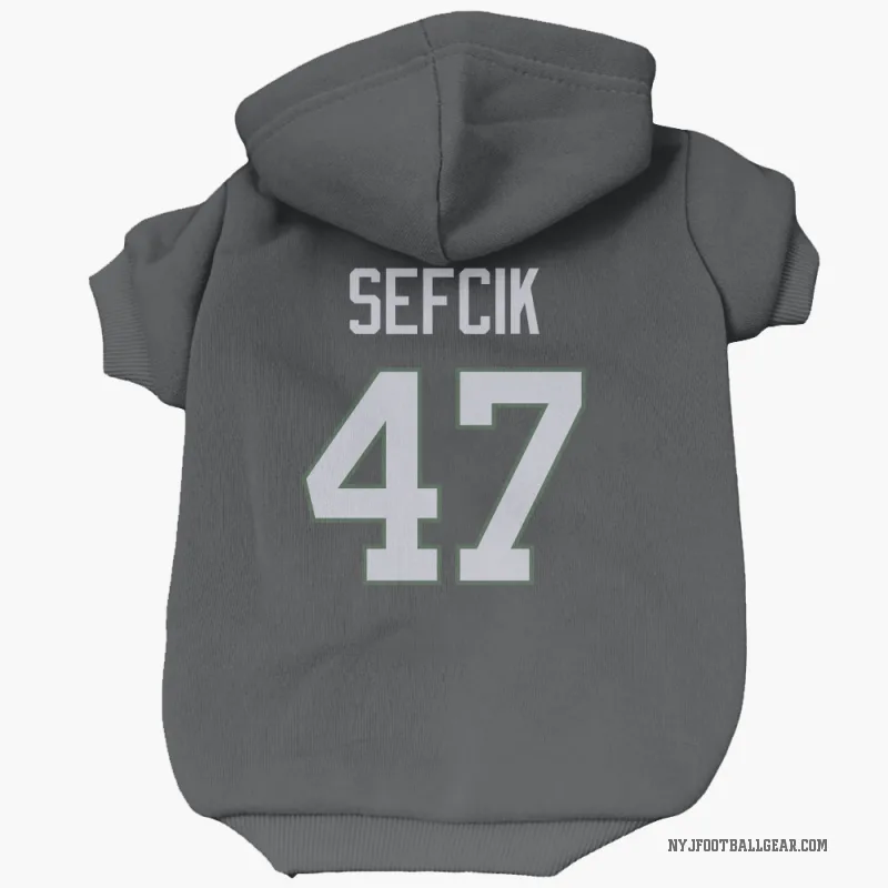 Lincoln Sefcik  Black New York Jets  Cat & Dog Pet Hoodie