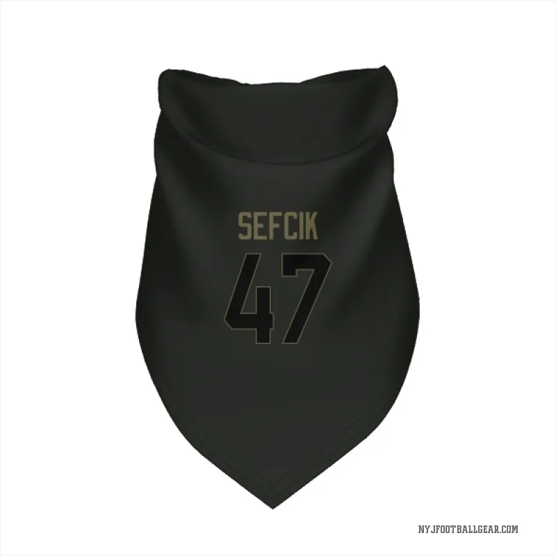 Lincoln Sefcik  Black New York Jets  Service Cat & Dog Pet Bandana