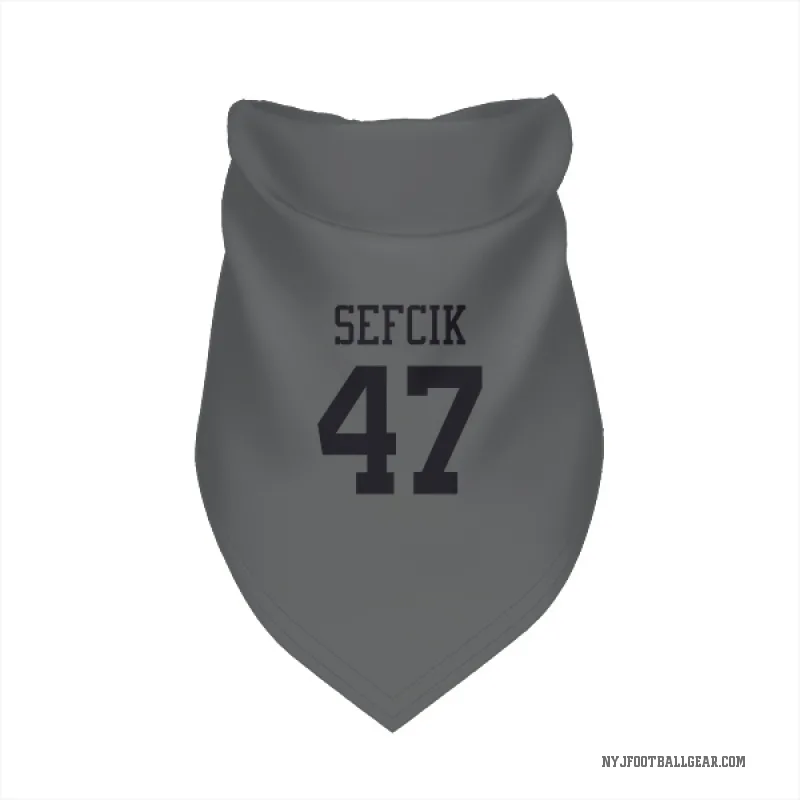 Lincoln Sefcik  Charcoal New York Jets  Cat & Dog Pet Bandana