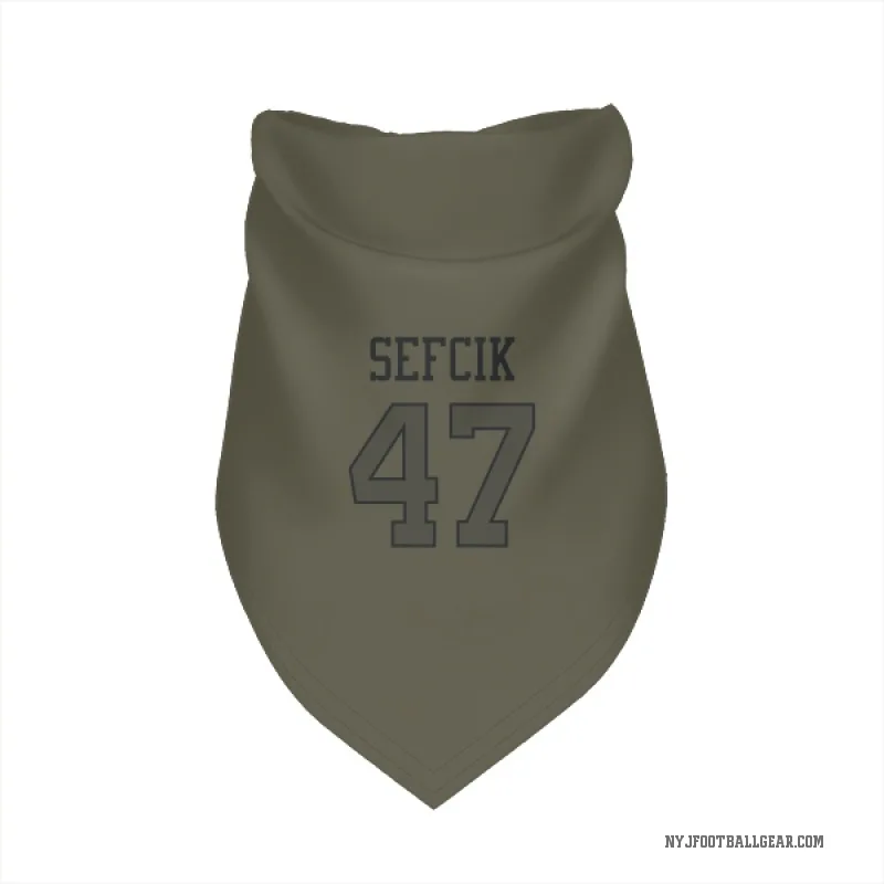 Lincoln Sefcik  Olive New York Jets  Cat & Dog Pet Bandana