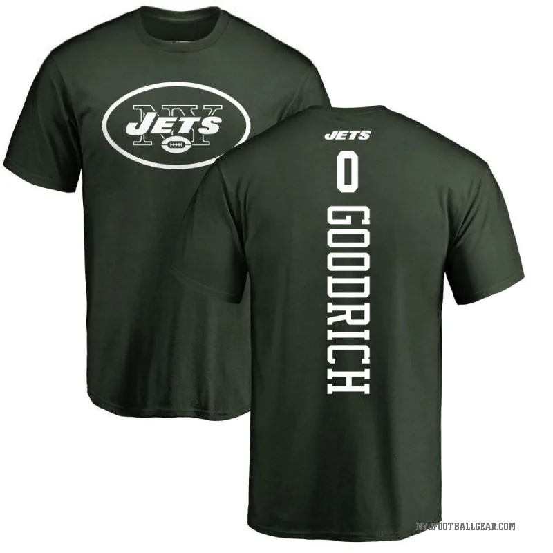 Mario Goodrich Men's Green New York Jets Backer T-Shirt -
