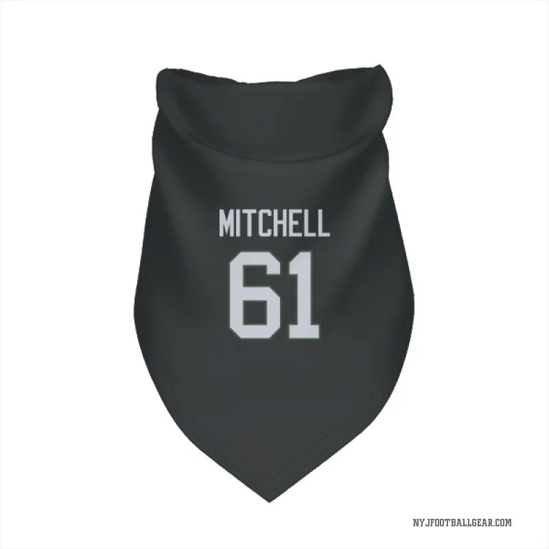 Max Mitchell Black New York Jets Cat & Dog Pet Bandana