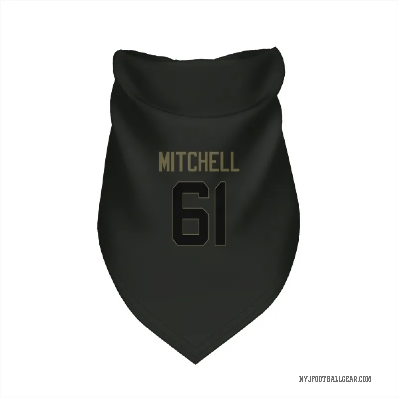 Max Mitchell Black New York Jets Service Cat & Dog Pet Bandana
